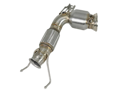 Mini Downpipe with High Flow Catalytic Converter