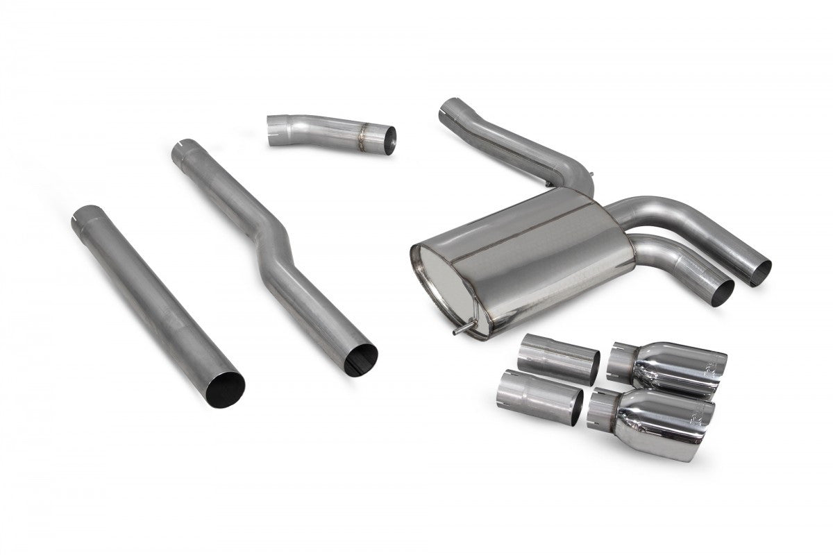 Scorpion Non GPF Model-Non-resonated cat-back system - Daytona Non-Ceramic For Mini Cooper S F55 - SMNS020 - Image 3