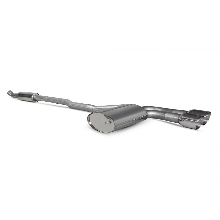 Scorpion Resonated Cat-Back System for Mini Cooper S F55 (Four Door Only) - Polished Daytona | SMN020 - Image 1