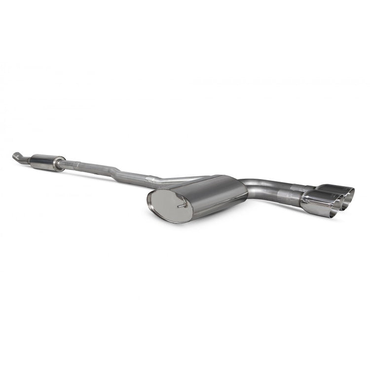 Scorpion Resonated Cat-Back System for Mini Cooper S F55 (Four Door Only) - Polished Daytona | SMN020 - Image 1