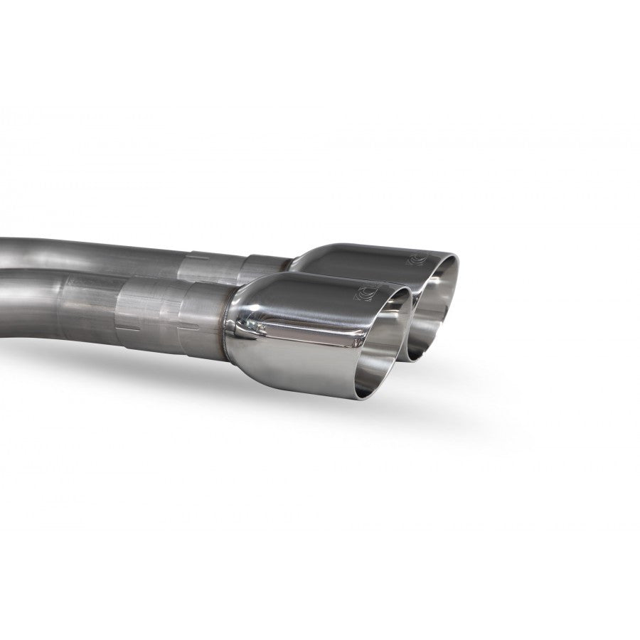 Scorpion Resonated Cat-Back System for Mini Cooper S F55 (Four Door Only) - Polished Daytona | SMN020 - Image 2