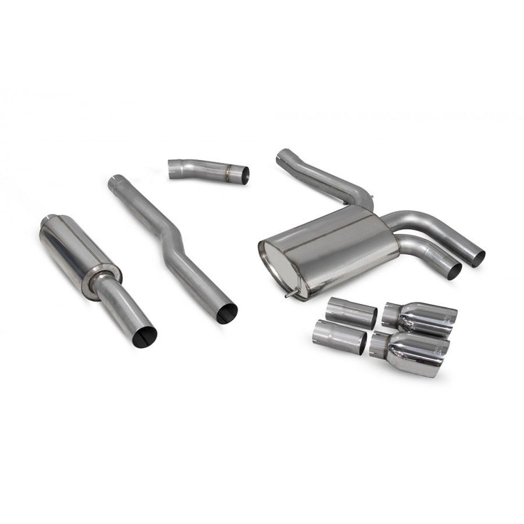 Scorpion Resonated Cat-Back System for Mini Cooper S F55 (Four Door Only) - Polished Daytona | SMN020 - Image 3