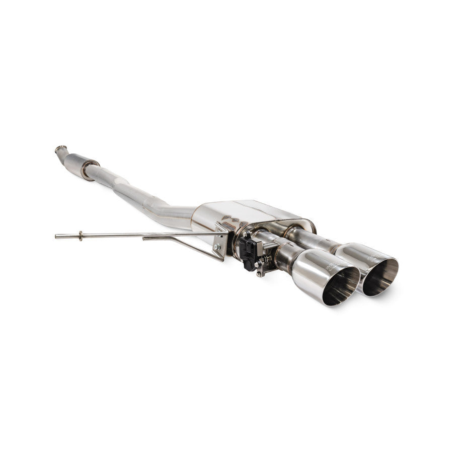 Scorpion Exhaust Resonated TunR Cat-Back System for F56 Mini Cooper S/JCW - Polished Daytona - Image 1