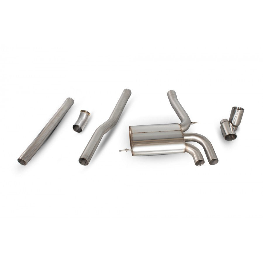 Scorpion Non Resonated Cat-back System For Mini Cooper S F56 (Polished Daytona) | SMNS021 - Image 2