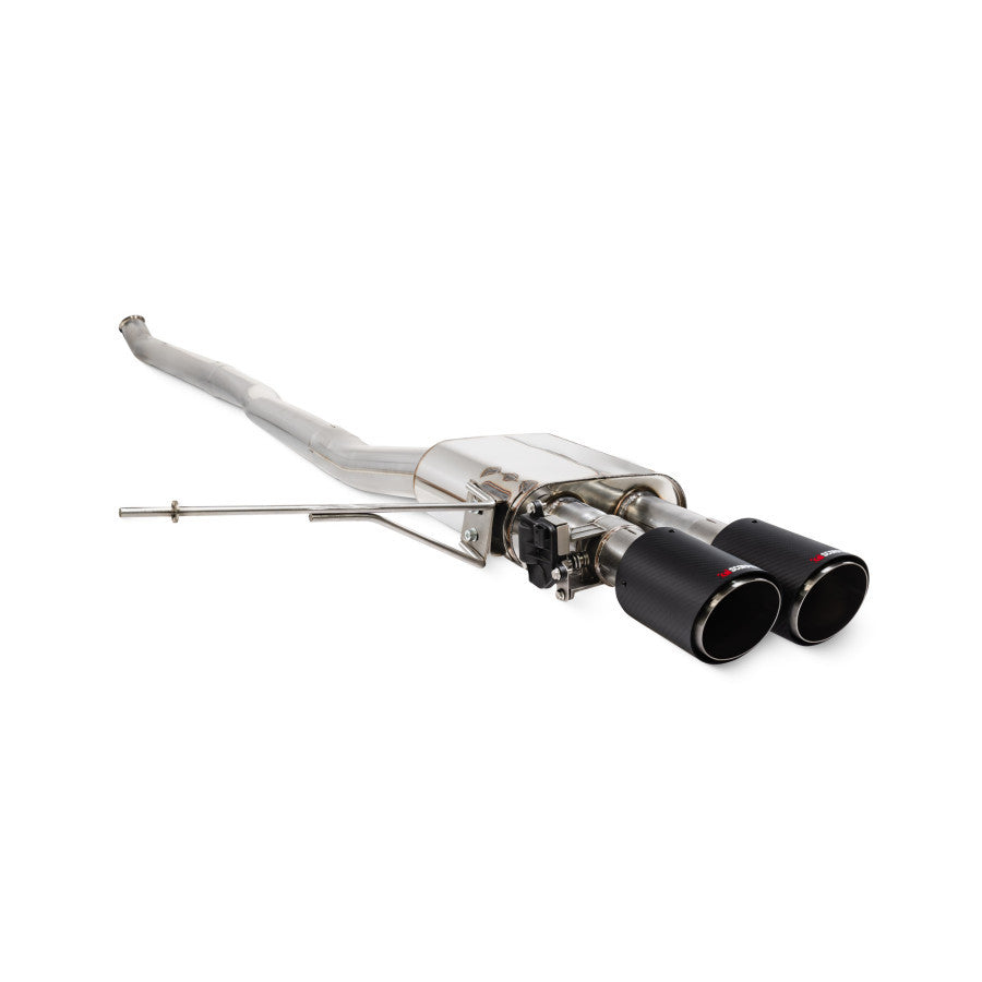 Scorpion Exhaust Non-Resonated TunR Cat-Back System for F56 Mini Cooper S/JCW - Carbon Ascari - Image 1