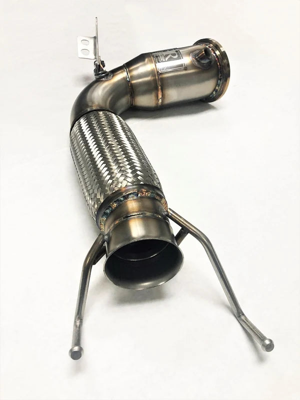 Competition Series 4" Catless Downpipe for the 2024+ X1/X2/2 Series Gran Coupe B48 US Spec (4 Cylinder) Engine