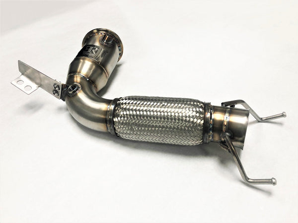 Competition Series 4" Catless Downpipe for the 2024+ X1/X2/2 Series Gran Coupe B48 US Spec (4 Cylinder) Engine